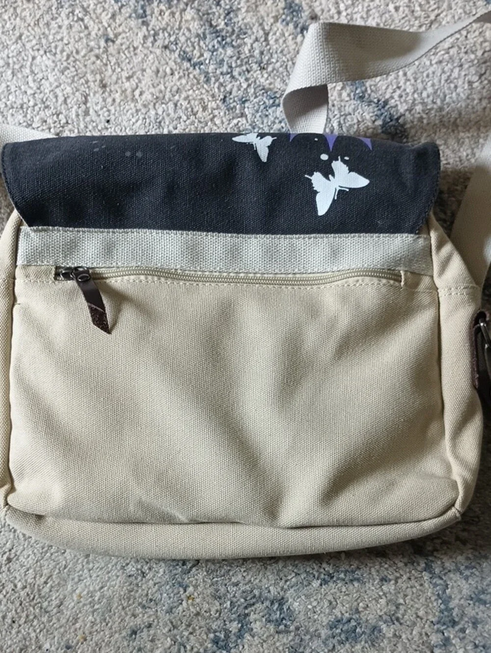 Black Butler Messenger Cross Body Bag